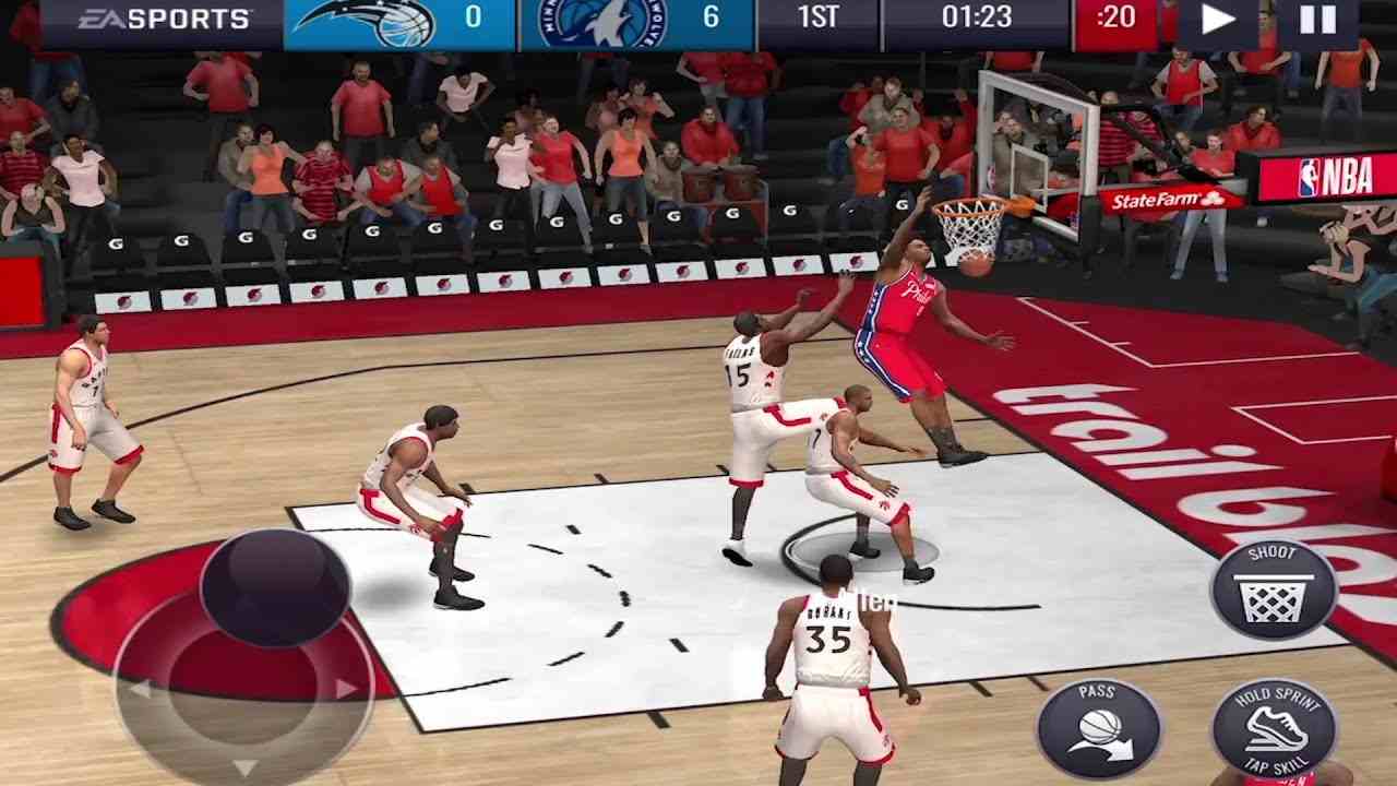 NBA LIVE Mobile Basketball Game – Taktik ve Zekâ Modu